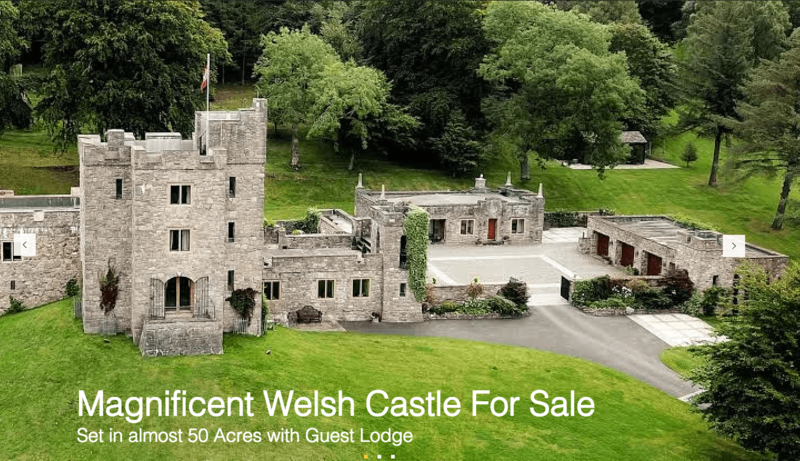 Welsh Castle For Sale
