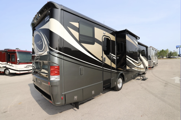 Our 2020 Newmar Canyon Star 3927 Toy Hauler